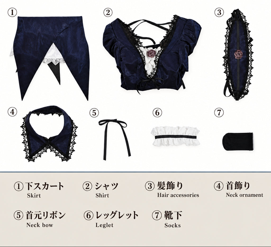 【ローゼンメイデン】水銀燈 コスプレ衣装|キャラクター衣装・コスチューム