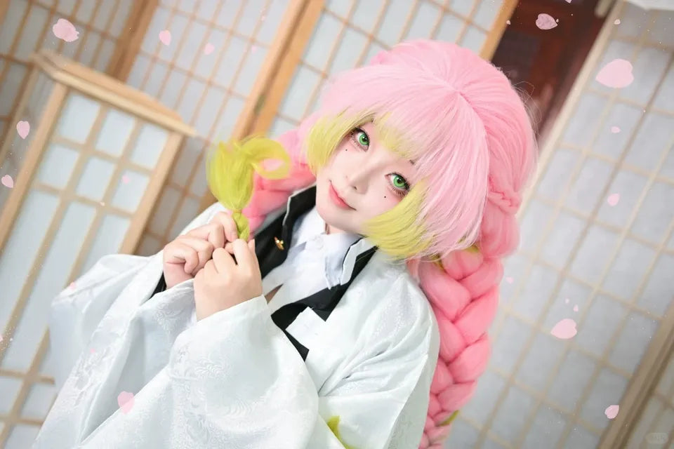 【鬼滅の刃】甘露寺蜜璃（ウィッグ付き）コスプレ衣装｜キャラクター衣装・コスチューム