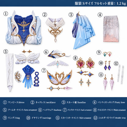 【原神】オデット コスプレ衣装｜キャラクター衣装・コスチューム