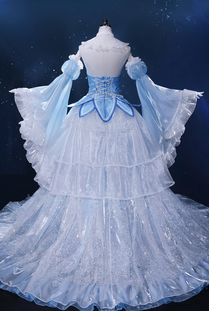 【Re:ゼロから始める異世界生活】レム（クリスタルアイスドレス）コスプレ衣装｜キャラクター衣装・コスチューム