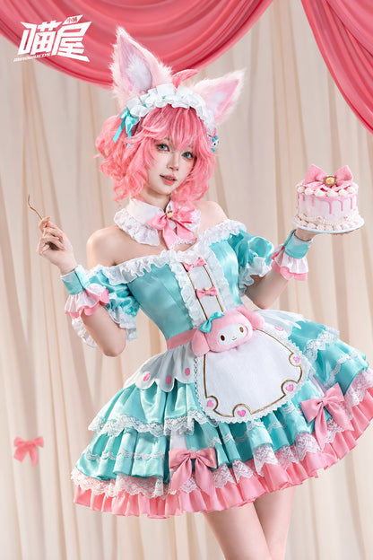 【王者栄耀】妲己（マイメロディ衣装）コスプレ衣装｜キャラクター衣装・コスチューム