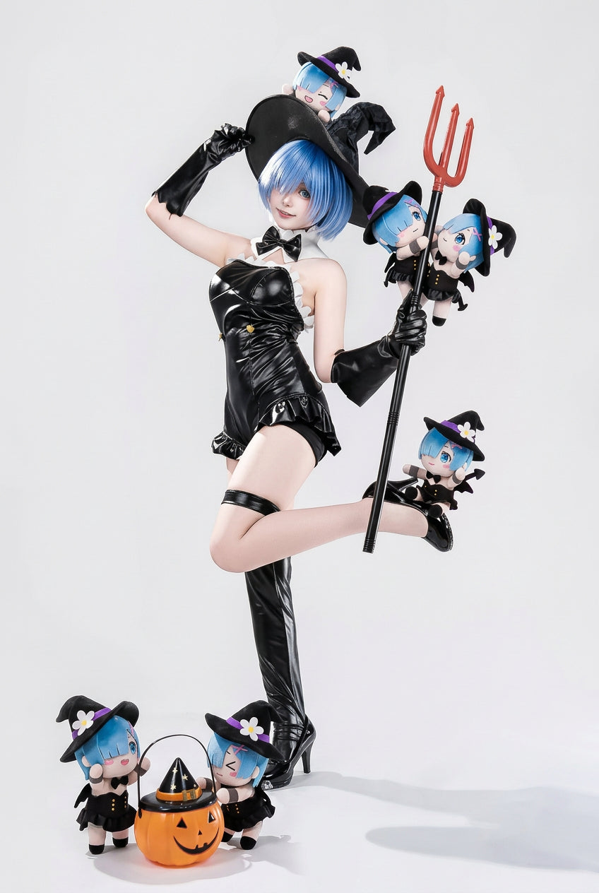 【Re:ゼロから始める異世界生活】レム（幻夜の魔法使いVer.・ウィッグ付き）コスプレ衣装｜キャラクター衣装・コスチューム