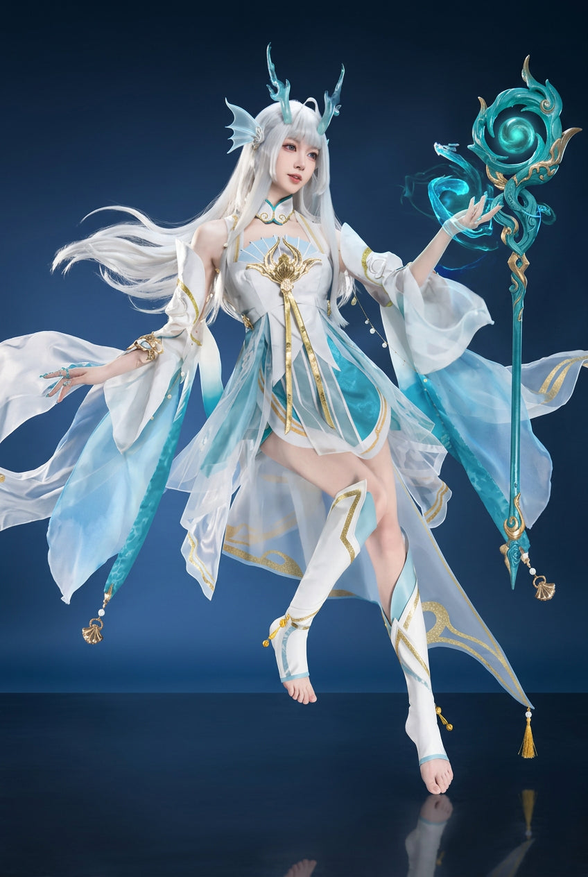 【王者栄耀】西施（遊龍清影・新版2.0）コスプレ衣装｜キャラクター衣装・コスチューム