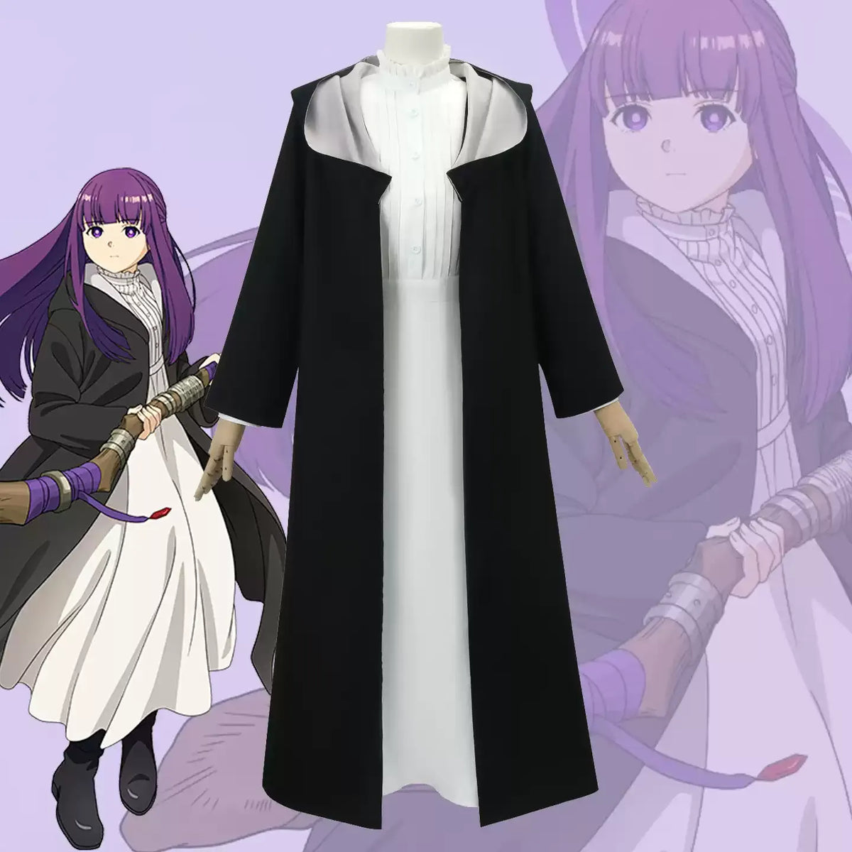 【葬送のフリーレン】フェルン（ウィッグ付き）コスプレ衣装｜キャラクター衣装・コスチューム
