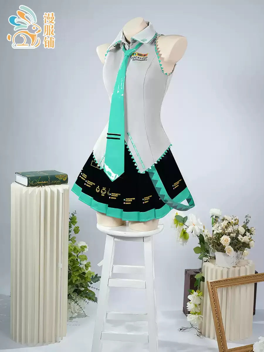 【VOCALOID】初音ミク（V2衣装・発光パネル付き）コスプレ衣装｜キャラクター衣装・コスチューム