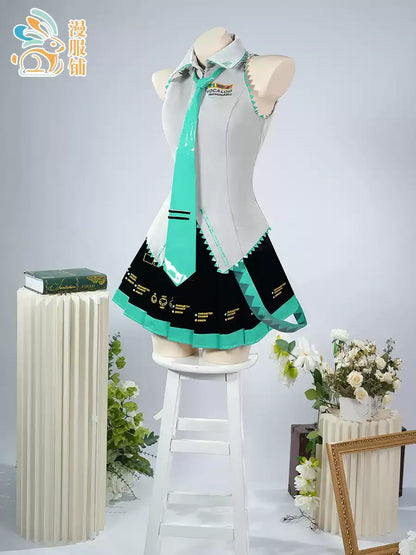 【VOCALOID】初音ミク（V2衣装・発光パネル付き）コスプレ衣装｜キャラクター衣装・コスチューム