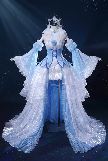 【Re:ゼロから始める異世界生活】レム（クリスタルアイスドレス）コスプレ衣装｜キャラクター衣装・コスチューム