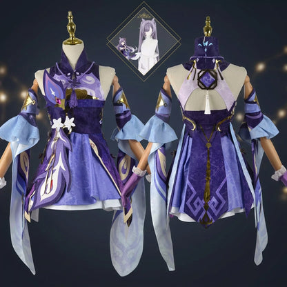 【原神】刻晴（ウィッグ付き）コスプレ衣装｜キャラクター衣装・コスチューム