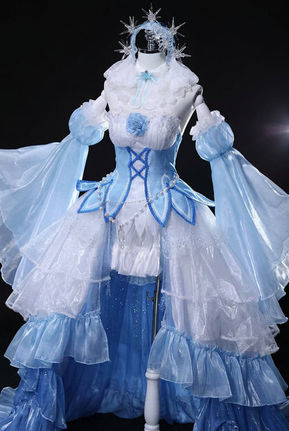 【Re:ゼロから始める異世界生活】レム（クリスタルアイスドレス）コスプレ衣装｜キャラクター衣装・コスチューム