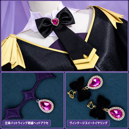 【名探偵プリキュア！】キュアアルカナ・シャドウ コスプレ衣装｜キャラクター衣装・コスチューム