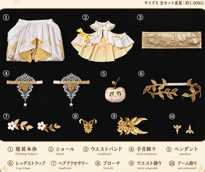 【崩壊：スターレイル】アグライア コスプレ衣装｜キャラクター衣装・コスチューム