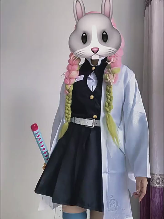 【鬼滅の刃】甘露寺蜜璃（ウィッグ付き）コスプレ衣装｜キャラクター衣装・コスチューム